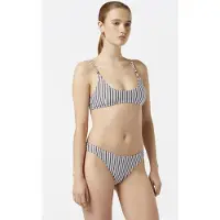 Scotch & Soda Textured Stripe Bikini Top Cold Brew Taglia: M | Bikini Outlet | Donna