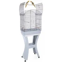Imac Gabbia per uccelli Calla con supporto Blu/Grigio