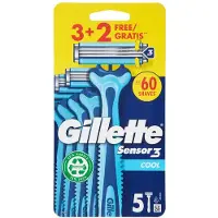 Gillette Sensor3 Cool 5 pezzi — Rasoi Usa e Getta
