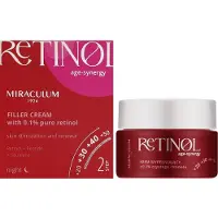 MIRACULUM Retinol Age-Synergy Filler Cream — crema viso notte con retinolo puro 0,1%, 50 ml