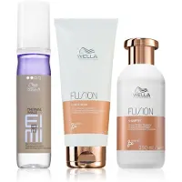 Wella Fusion confezione conveniente per capelli tinti e danneggiati