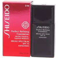 Shiseido Perfect Refining Fondotinta D10 Marrone Dorato SPF 15 30 ml — Fondotinta liquido