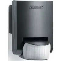 Steinel IS 130-2 Passiver Infrarot-Sensor (PIR) Kabelgebunden Wand Schwarz (660215)