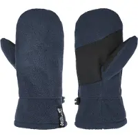 Jack Wolfskin Kid's Fleece Mitten Guanti Bambini (104, blu)