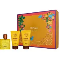 Versace Set : Eros Energy, Eau De Parfum, per uomo, 50 ml + Eros Energy, gel doccia, 50 ml + Eros Energy, balsamo lenitivo, dopobarba, 50 ml