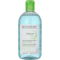 Bioderma acqua detergente per pelle grassa Sébium H2O (Solution Micellaire) - Volume: 500 ml con a pump