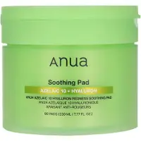 ANUA Azelaic 10 + Hyaluron dischetti lenitivi anti-rossore 90 pads 230 ml