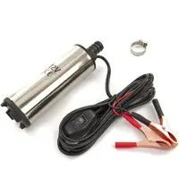 HBM Pompe sifone mini in acciaio inox 12 Volt