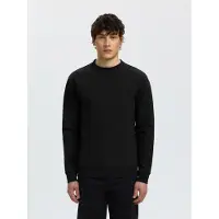 Selected Felpa A Maniche Lunghe Uomini Nero XL