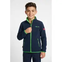TROLLKIDS Kids Oppdal Jacket XT Giacca in pile Bambini (176, blu)