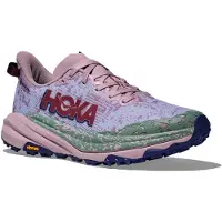 Hoka One One - Chaussures de trail en GORE-TEX - Speedgoat 6 GTX W Fragrant Lilac/Ambient Blue per Donne - Taglia 39 1/3 - Rosa