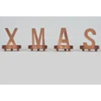 Bizzotto Decorazioni natalizie CONF4 P.CANDELA XMAS RAME - Oro - Unica