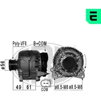 Augustin Group ERA 210927A Alternatore 140 A 14 V per VW GOLF VI (5K1), Polo hatchback (6R1, 6C1), TOURAN (1T1, 1T2), TIGUAN (5N), GOLF PLUS (5M1, 521)