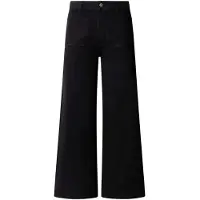 Pepe Jeans per donna. PL2100019 Pantalone Wide Crop Tania Pocket nero (32/28), Casual, Cotone