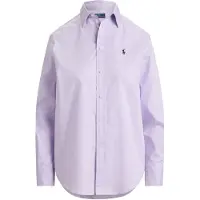 Ralph Lauren per donna. 211A92177013 Camicia in twill di cotone Classic Fit lilla (M), Casual, Classico, Manica lunga