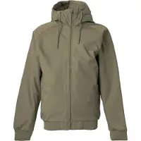 Volcom - Giacca pesante impermeabile con cappuccio - Hernan 10K Jacket Wintermoss per Uomo in Pelle - Taglia S - Kaki