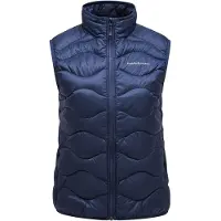 Peak Performance Women's Helium Down Vest Gilet in piumino Donna (XL, blu)