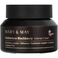 MARY & MAY Mary&Max Idebenone Blackberry Intense Crema Anti-Rughe 70g — Crema viso