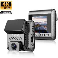 SJCAM Videoregistratore M60S Telecamera per auto 4K + telecamera posteriore