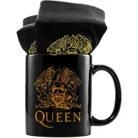 Pyramid Set Regalo Con Tazza E Calzini Logo Queen 315ml