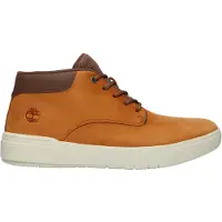 Timberland - Sneakers in suede - Seneca Bay Mid Lace Up Sneaker Medium Brown Nubuck per Uomo in Pelle - Taglia 9 US - Marrone
