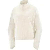Salomon - Giacca leggera, idrorepellente e antivento - Shkout Fly Jkt W Whisper White per Donne in Pelle - Taglia XS - Bianco