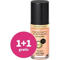 Max Factor Long-lasting makeup Facefinity 3 in 1 (All Day Flawless) 30 ml - Tonalità: 35 Pearl Beige