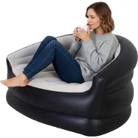 Avenli air sofa divano gonfiabile per interni ed esterni, divano gonfiabile 138x87x71cm