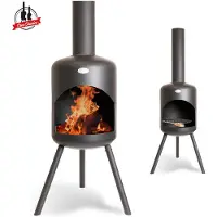 Bonfeu Stufe da giardino BONSELO - Ø 39 cm x H 148 cm
