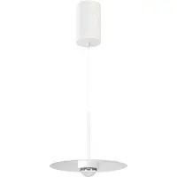 Beneito Faure Lampada a Sospensione MINI HAT SURFACE 8W 70º 2700K Bianco Opaco - Illuminazione Elegante a LED ad Alta Efficienza -