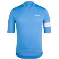 Rapha Core Jersey Maglietta da ciclismo Uomo (XS, blu)