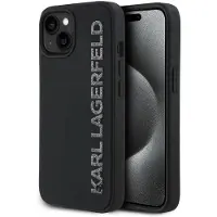 Karl Lagerfeld Custodia Per Telefono 3d Rubber Glitter Logo Iphone 13