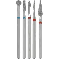 Peggy Sage Set di frese per manicure combinato