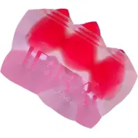 Ibra Set di spugne per trucco, 3 pezzi, rosso Make Up Blender Sponge Trio 3 pz.