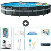 Intex Ultra XTR Pool Rund - 732x132 cm - Set da 7 pezzi, modello S527