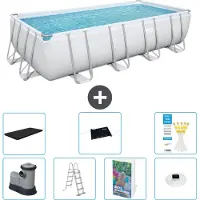 Bestway Power Steel, piscina rettangolare - 549x274x122 cm - 6 pezzi, modello S598