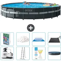 Intex Ultra XTR Pool Rund - 732x132 cm - Set da 7 pezzi, modello S534
