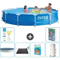 Intex Piscina autoportante rettangolare - 366x76 cm - composta da 5 parti - modello S118