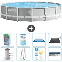 Intex Struttura per piscina a forma di prisma - 457x107 cm - composta da 7 elementi - modello S619