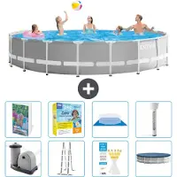 Intex Struttura per piscina a forma di prisma - 549x122 cm - composta da 7 elementi - modello S532