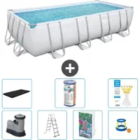 Bestway Power Steel, piscina rettangolare - 549x274x122 cm - 6 pezzi, modello S541