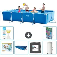 Intex Piscina fuori terra rettangolare - 450x220x84 cm - composta da 5 elementi, modello S11