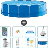 Intex Piscina autoportante rettangolare - 457x122 cm - 7 pezzi - Modello S590