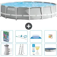 Intex Struttura per piscina a forma di prisma - 457x107 cm - composta da 7 elementi - modello S647