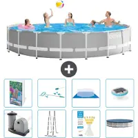 Intex Struttura per piscina a forma di prisma - 549x122 cm - composta da 7 elementi - modello S595