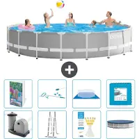 Intex Struttura per piscina a forma di prisma - 549x122 cm - composta da 7 elementi - modello S539