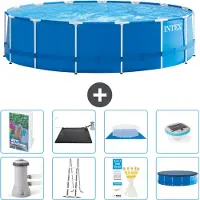 Intex Piscina fuori terra a struttura - 457x122 cm - 7 pezzi - Modello S598