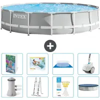 Intex Struttura per piscina a forma di prisma - 457x107 cm - composta da 7 elementi - modello S584
