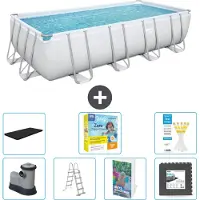 Bestway Power Steel, piscina rettangolare - 549x274x122 cm - 6 pezzi, modello S607
