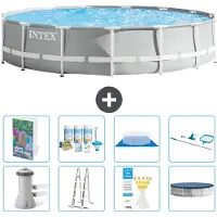 Intex Struttura per piscina a forma di prisma - 457x107 cm - composta da 7 elementi - modello S615